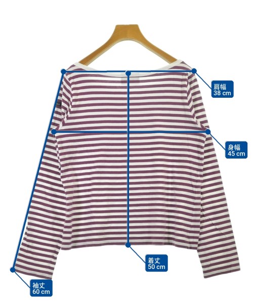 Le minor（ルミノア）Tシャツ・カットソー 紫 サイズ:1(S位) レディース/2200728392069