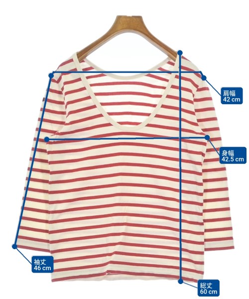 Le minor（ルミノア）Tシャツ・カットソー 赤 サイズ:F レディース/2200727802071