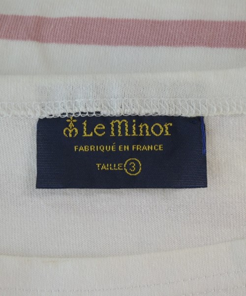 Le minor（ルミノア）Tシャツ・カットソー 白 サイズ:3(L位) レディース/2200736286039