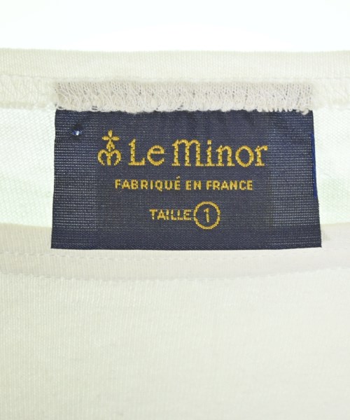 Le minor（ルミノア）Tシャツ・カットソー 白 サイズ:1(S位) レディース/2200717974146