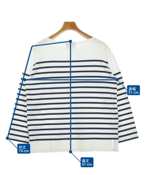 Le minor（ルミノア）Tシャツ・カットソー 白 サイズ:1(S位) レディース/2200717974146