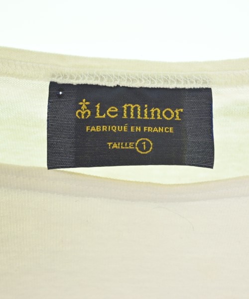 Le minor（ルミノア）Tシャツ・カットソー 白 サイズ:F レディース/2200723021131