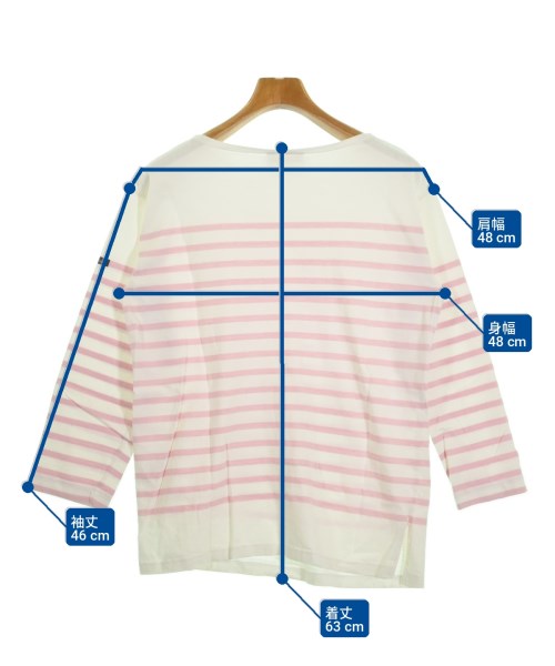 Le minor（ルミノア）Tシャツ・カットソー 白 サイズ:F レディース/2200723021131