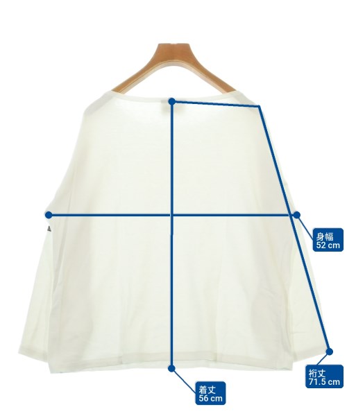Le minor（ルミノア）Tシャツ・カットソー 白 サイズ:F レディース/2200716842743
