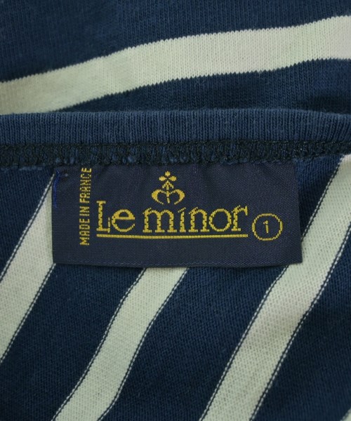 Le minor（ルミノア）Tシャツ・カットソー 青 サイズ:1(S位) レディース/2200721290072