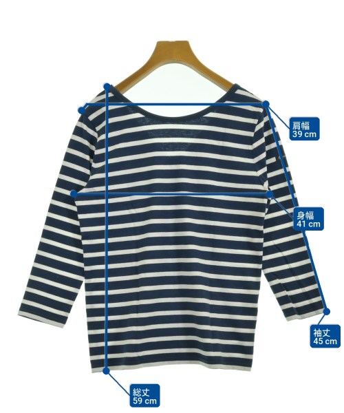 Le minor（ルミノア）Tシャツ・カットソー 青 サイズ:1(S位) レディース/2200721290072