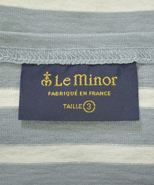 Le minor（ルミノア）Tシャツ・カットソー グレー サイズ:3(L位) レディース/2200721376097