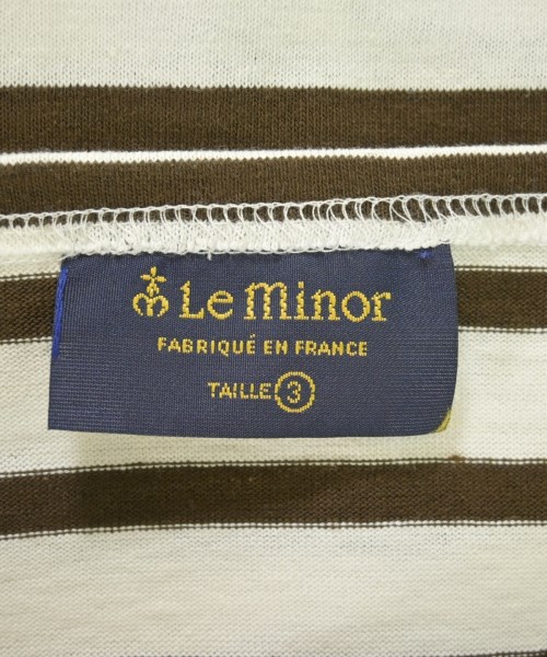 Le minor（ルミノア）Tシャツ・カットソー 白 サイズ:3(L位) レディース/2200721376103