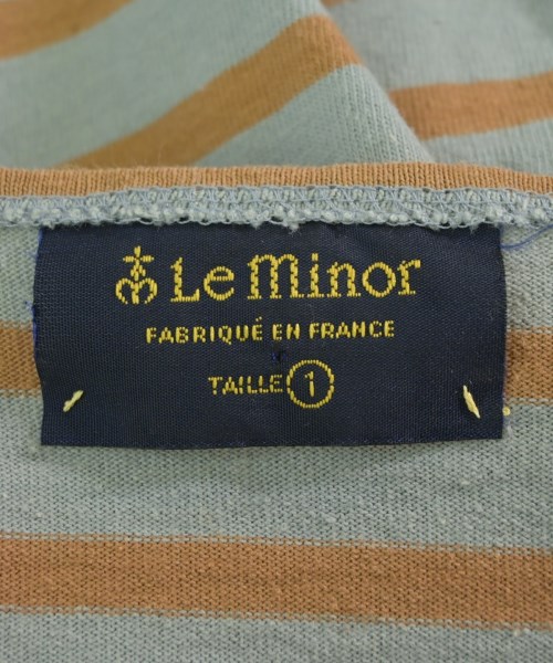 Le minor（ルミノア）Tシャツ・カットソー 青 サイズ:1(S位) レディース/2200721912028