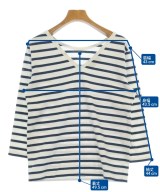 Le minor（ルミノア）Tシャツ・カットソー 白 サイズ:1(S位) レディース/2200720466393