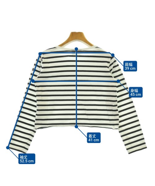 Le minor（ルミノア）Tシャツ・カットソー 白 サイズ:1(S位) レディース/2200672671036