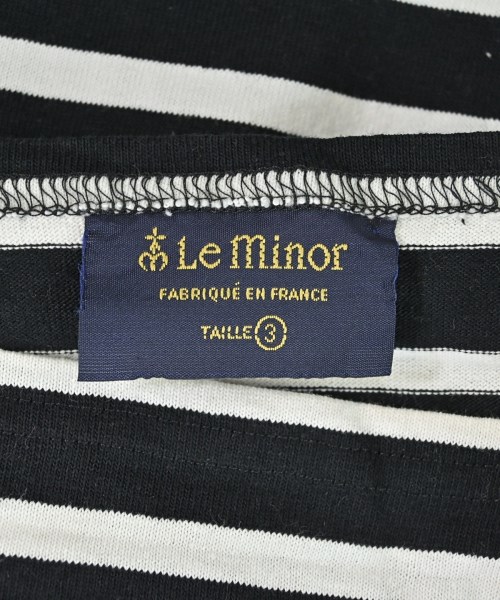 Le minor（ルミノア）Tシャツ・カットソー 黒 サイズ:3(L位) レディース/2200679254058