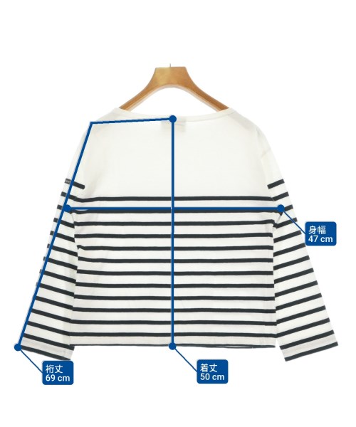 Le minor（ルミノア）Tシャツ・カットソー 白 サイズ:1(S位) レディース/2200681066076