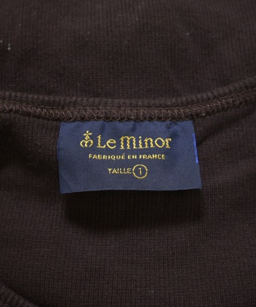 Le minor（ルミノア）Tシャツ・カットソー 茶 サイズ:1(S位) レディース/2200681297302