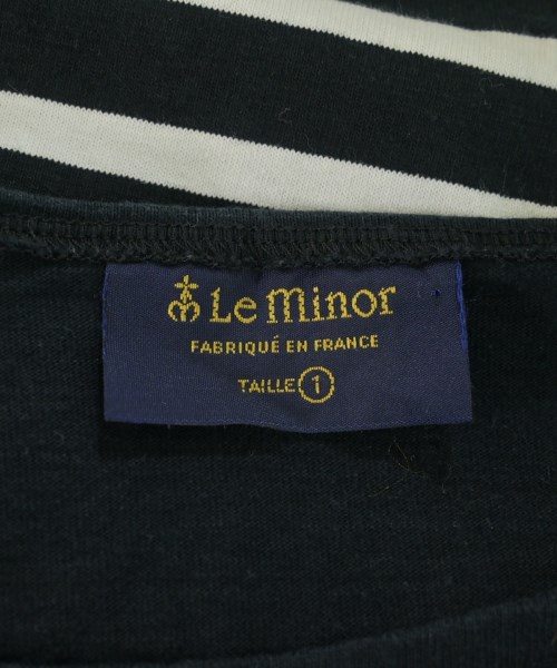 Le minor（ルミノア）Tシャツ・カットソー 黒 サイズ:1(S位) レディース/2200682943079