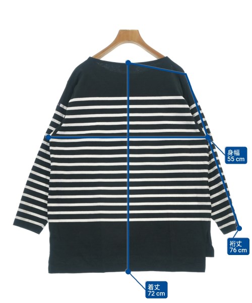Le minor（ルミノア）Tシャツ・カットソー 黒 サイズ:1(S位) レディース/2200682943079