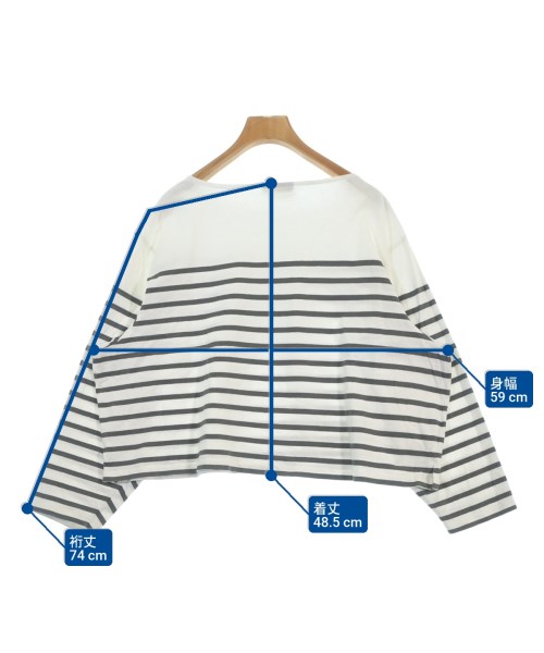 Le minor（ルミノア）Tシャツ・カットソー 白 サイズ:2(M位) レディース/2200682943086