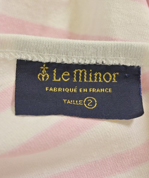 Le minor（ルミノア）Tシャツ・カットソー 白 サイズ:F レディース/2200689391019