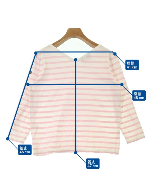 Le minor（ルミノア）Tシャツ・カットソー 白 サイズ:F レディース/2200689391019