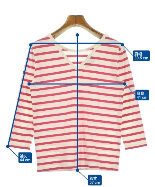 Le minor（ルミノア）Tシャツ・カットソー 白 サイズ:-(M位) レディース/2200686265085