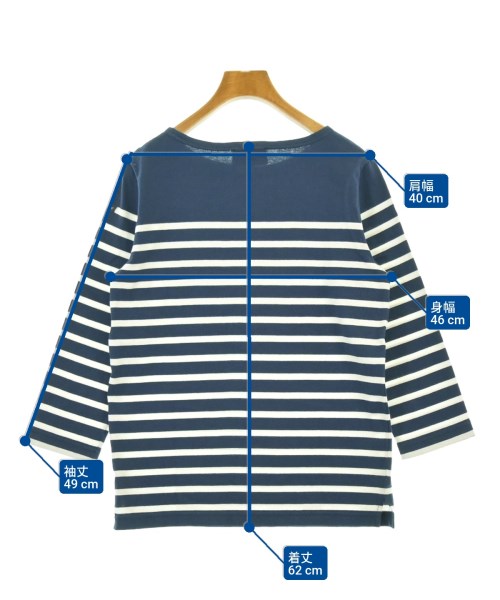 Le minor（ルミノア）Tシャツ・カットソー 紺 サイズ:1(S位) レディース/2200692556078