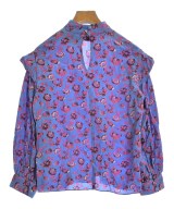 No.6 Store（ナンバーシックスストア）ブラウス 青 サイズ:1(S位) レディース/2200641911033