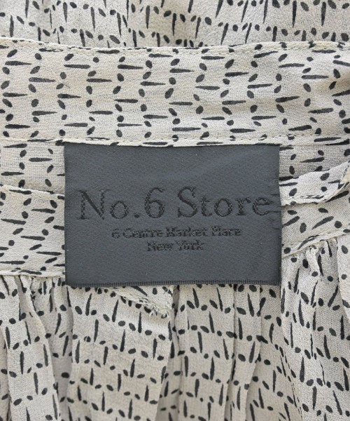 No.6 Store（ナンバーシックスストア）ブラウス ベージュ サイズ:F レディース/2200684128085