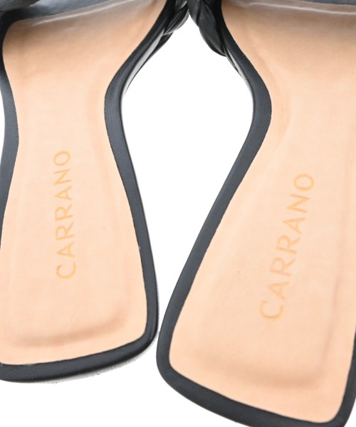 CARRANO（カラーノ）サンダル 黒 サイズ:US4(21cm位) レディース/2200611544230