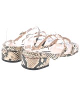 PARADIS COULEUR（パラディクルール）サンダル ベージュ サイズ:24.5cm レディース/2200615613062