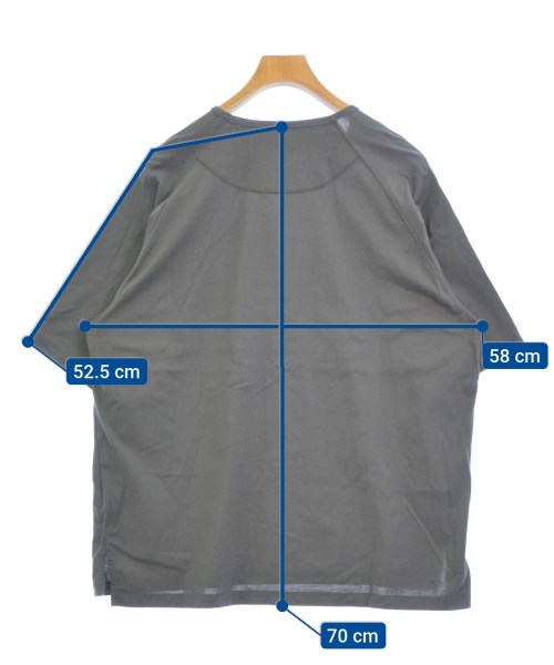 CURLY（カーリー）Tシャツ・カットソー グレー サイズ:2(M位) メンズ/2200489508037