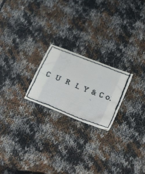 CURLY（カーリー）マフラー グレー サイズ:F メンズ/2200621761061