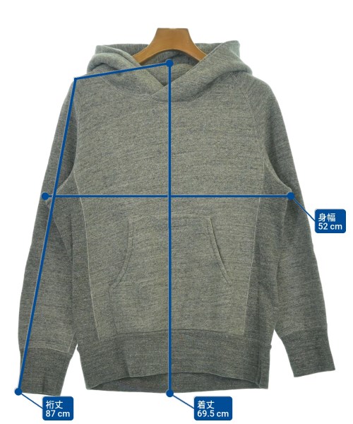 CURLY（カーリー）パーカー グレー サイズ:2(M位) メンズ/2200624463016