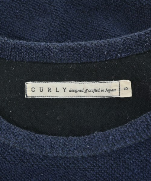 CURLY（カーリー）Tシャツ・カットソー 紺 サイズ:3(L位) メンズ/2200696188039