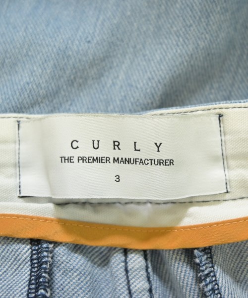 CURLY（カーリー）デニムパンツ 青 サイズ:3(L位) メンズ/2200713149081