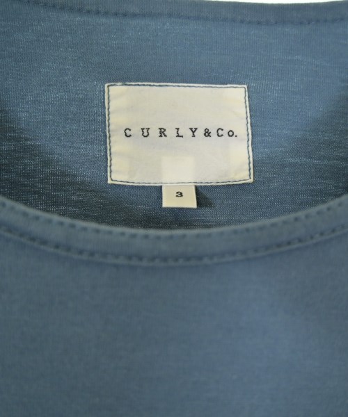 CURLY（カーリー）Tシャツ・カットソー 青 サイズ:3(L位) メンズ/2200713149104