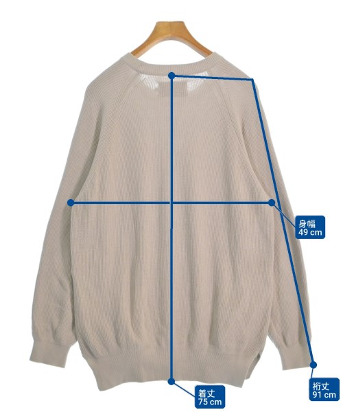 CURLY（カーリー）ニット・セーター グレー サイズ:3(L位) メンズ/2200713149142