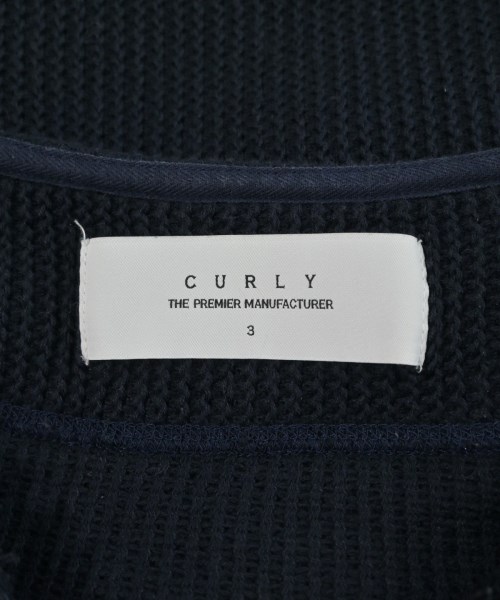 CURLY（カーリー）ニット・セーター 紺 サイズ:3(L位) メンズ/2200713149159