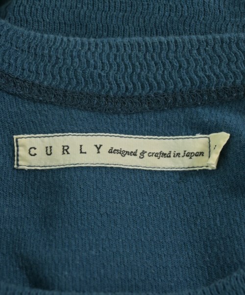 CURLY（カーリー）Tシャツ・カットソー 青 サイズ:2(M位) メンズ/2200713149173