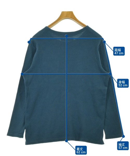 CURLY（カーリー）Tシャツ・カットソー 青 サイズ:2(M位) メンズ/2200713149173
