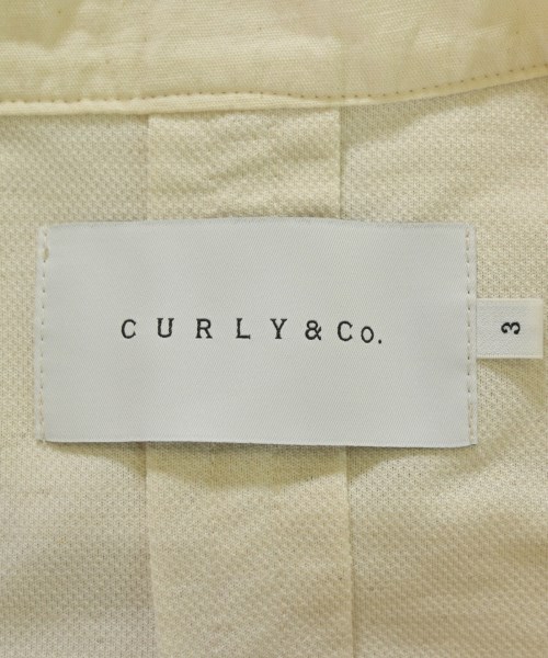 CURLY（カーリー）カジュアルシャツ 白 サイズ:3(L位) メンズ/2200713149203
