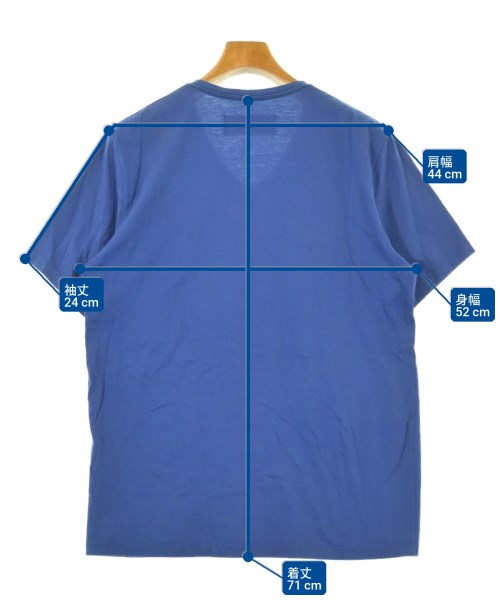 CURLY（カーリー）Tシャツ・カットソー 青 サイズ:3(L位) メンズ/2200716843177