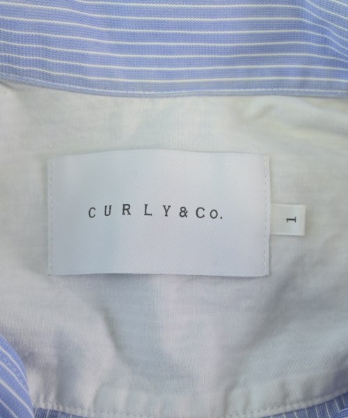 CURLY（カーリー）カジュアルシャツ 青 サイズ:1(S位) メンズ/2200648561071