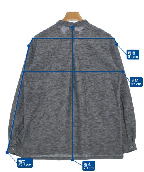 CURLY（カーリー）カジュアルシャツ 紺 サイズ:1(S位) メンズ/2200648561088