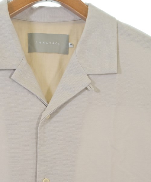 CURLY（カーリー）カジュアルシャツ ベージュ サイズ:3(L位) メンズ/2200643523128