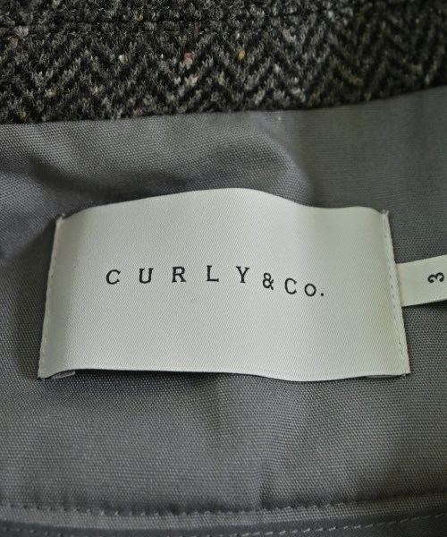 CURLY（カーリー）カジュアルジャケット グレー サイズ:3(L位) メンズ/2200644146012