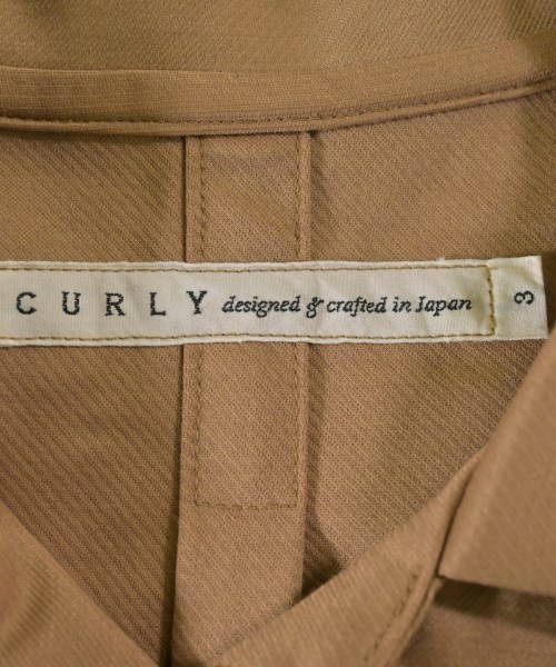 CURLY（カーリー）カジュアルシャツ ベージュ サイズ:3(L位) メンズ/2200644146128