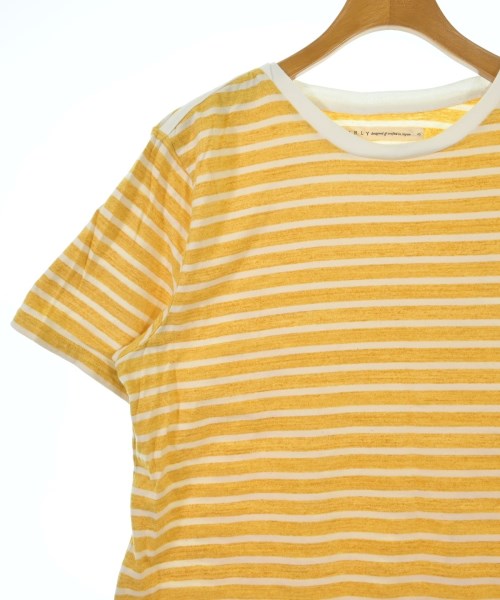 CURLY（カーリー）Tシャツ・カットソー 黄 サイズ:3(L位) メンズ/2200644146142