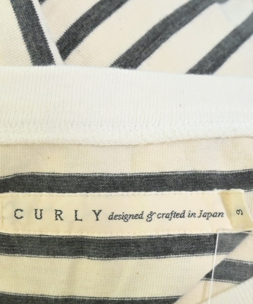 CURLY（カーリー）Tシャツ・カットソー 白 サイズ:3(L位) メンズ/2200644146166