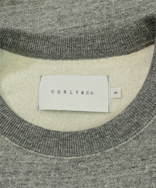 CURLY（カーリー）スウェット グレー サイズ:3(L位) メンズ/2200703717047