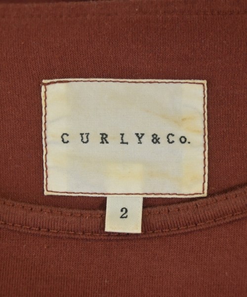 CURLY（カーリー）Tシャツ・カットソー 赤 サイズ:2(M位) メンズ/2200706592054
